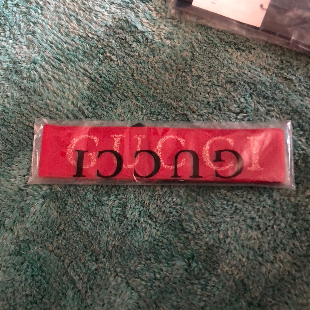 Red Gucci headband